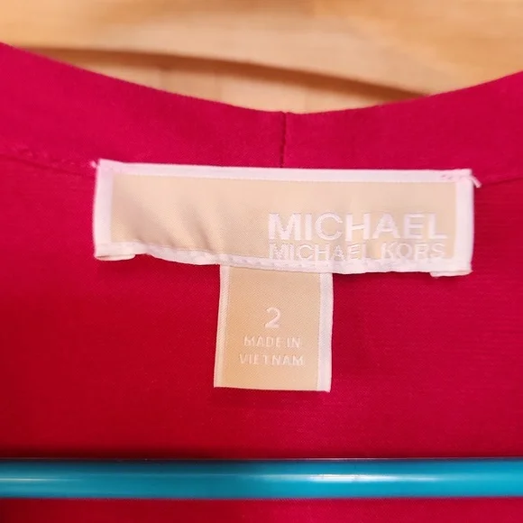 Michael Kors Vibrant Red Dress - Picture 5 of 6